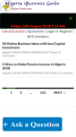 Mobile Screenshot of naijaonlinebiz.com